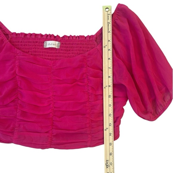 Elegant Pink Women's Top Altar'd State LARGE - Picture 3 of 7